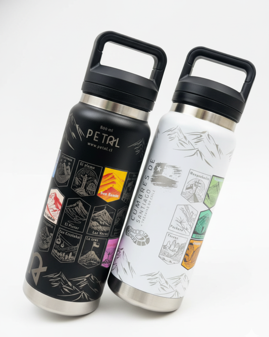 Botella: Cumbres de Stgo y Trekking de Chile