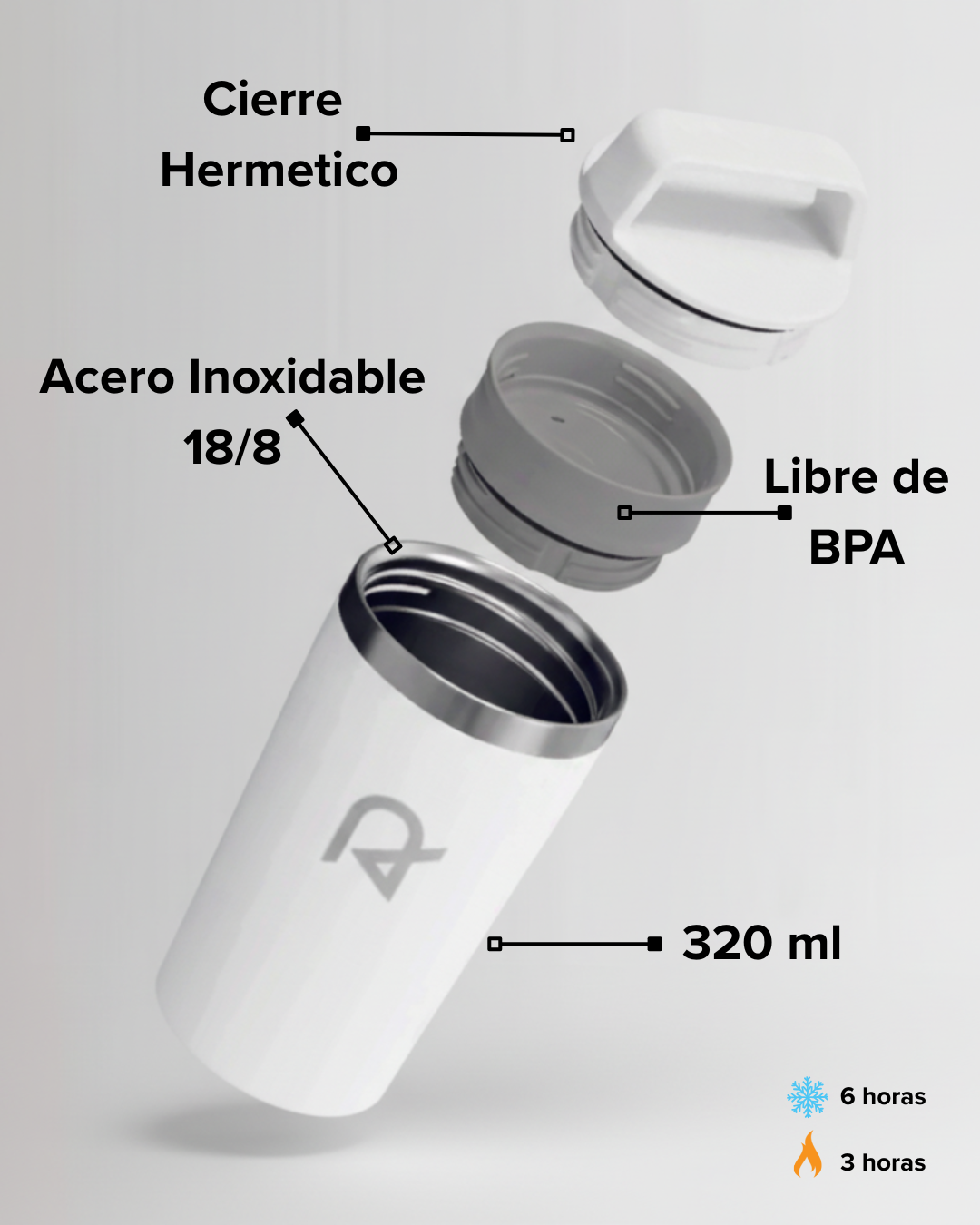 Mug Petal Coffee 320ml