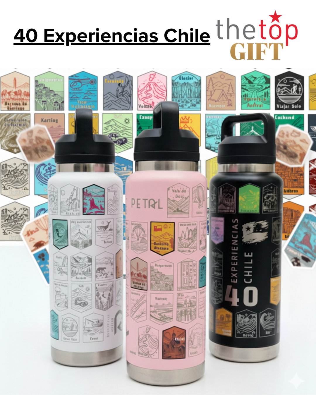 Botella: 40 Experiencias Chile #thetopgift