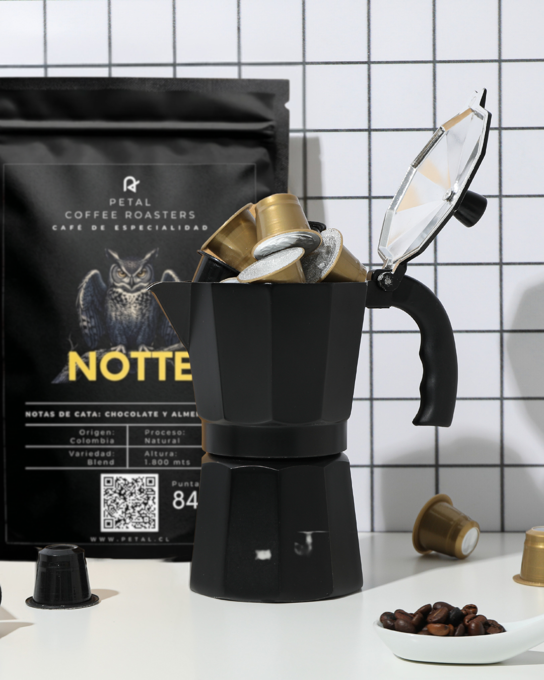 Pack "Petal" con Notte, Lignum y Terranova + Drips