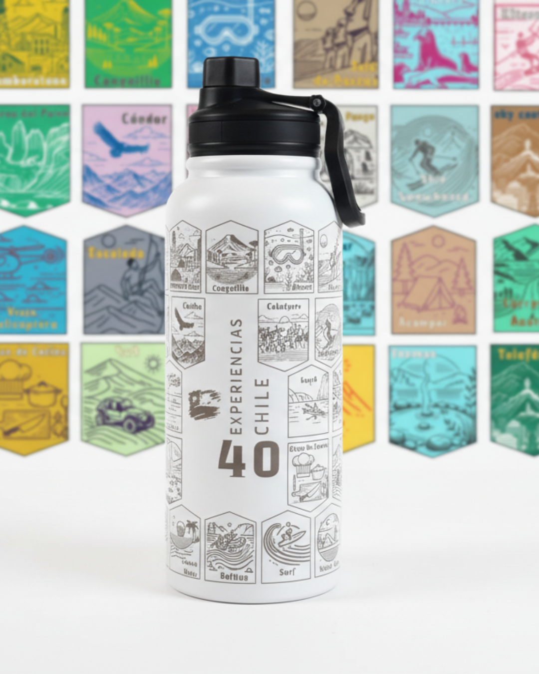 HOSH x PETAL - Botella 40 Experiencias 1 Litro