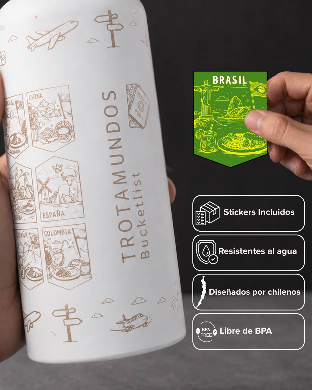 1Litro - Trotamundos - Envio Internacional