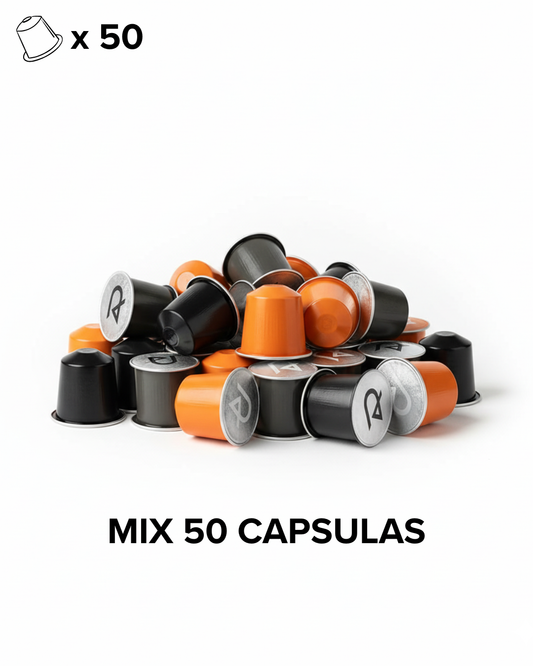 Pack 50 Capsulas Petal - Compatibles Nespresso