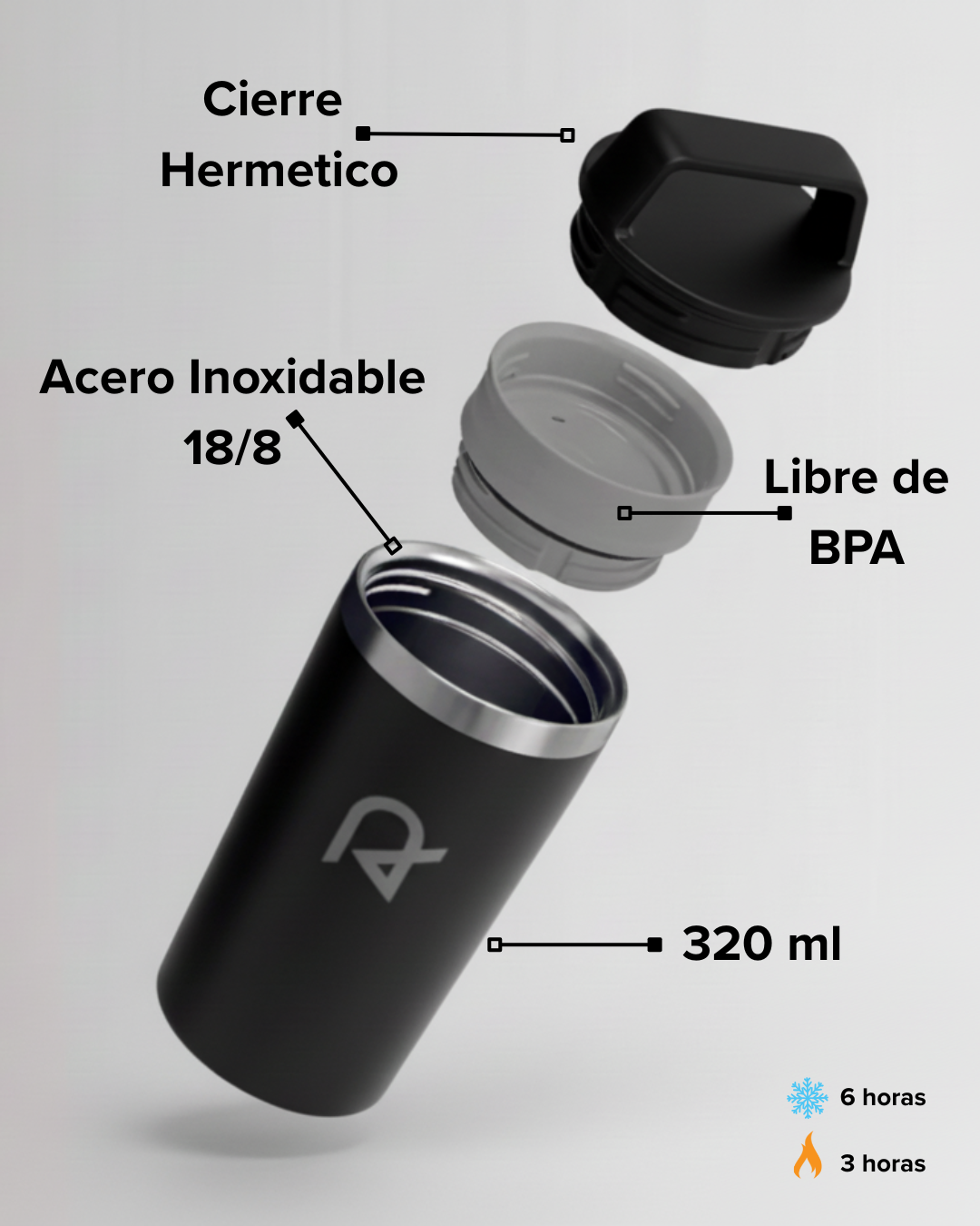 Mug Petal Coffee 320ml