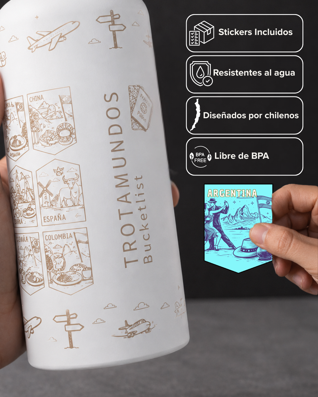 1Litro - Trotamundos - Envio Internacional
