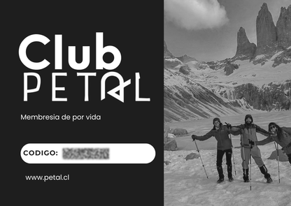Tarjeta "Club de beneficios Petal